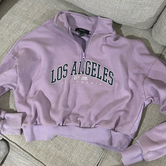 red long sleeve, from forever 21, size small - Picture 2 of 3